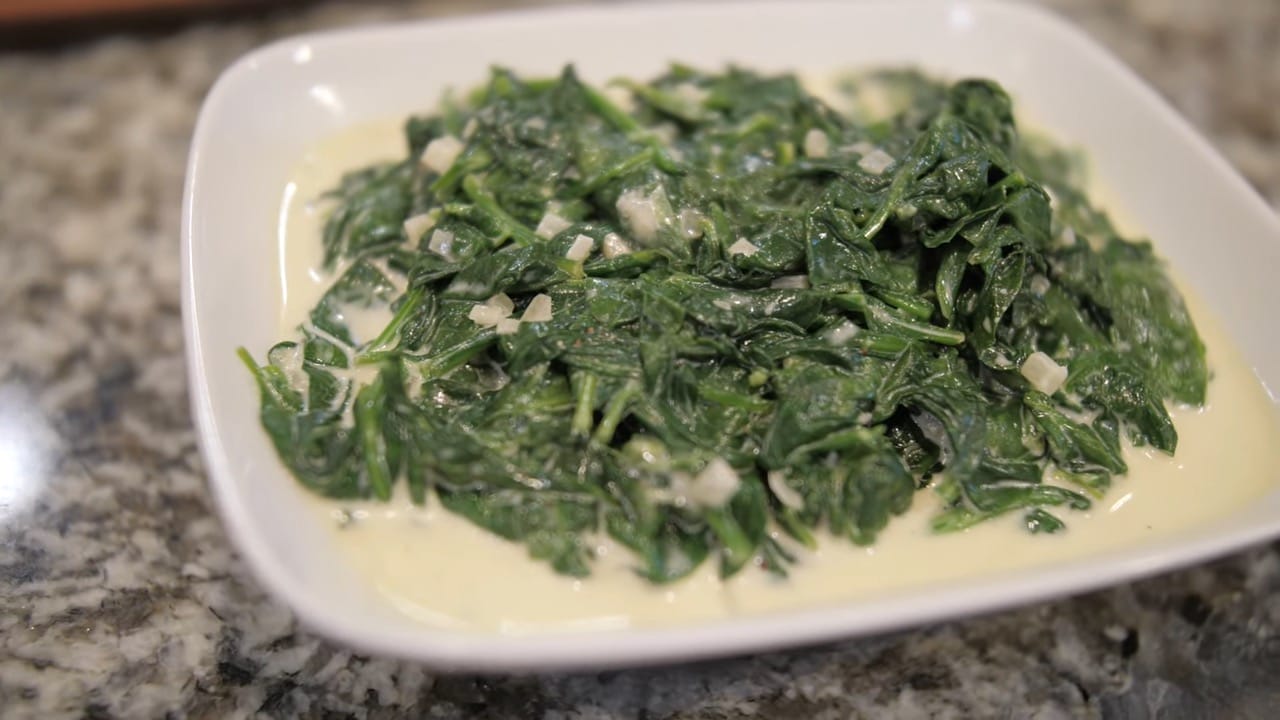 Creamed Spinach Recipe | Book Recipes
