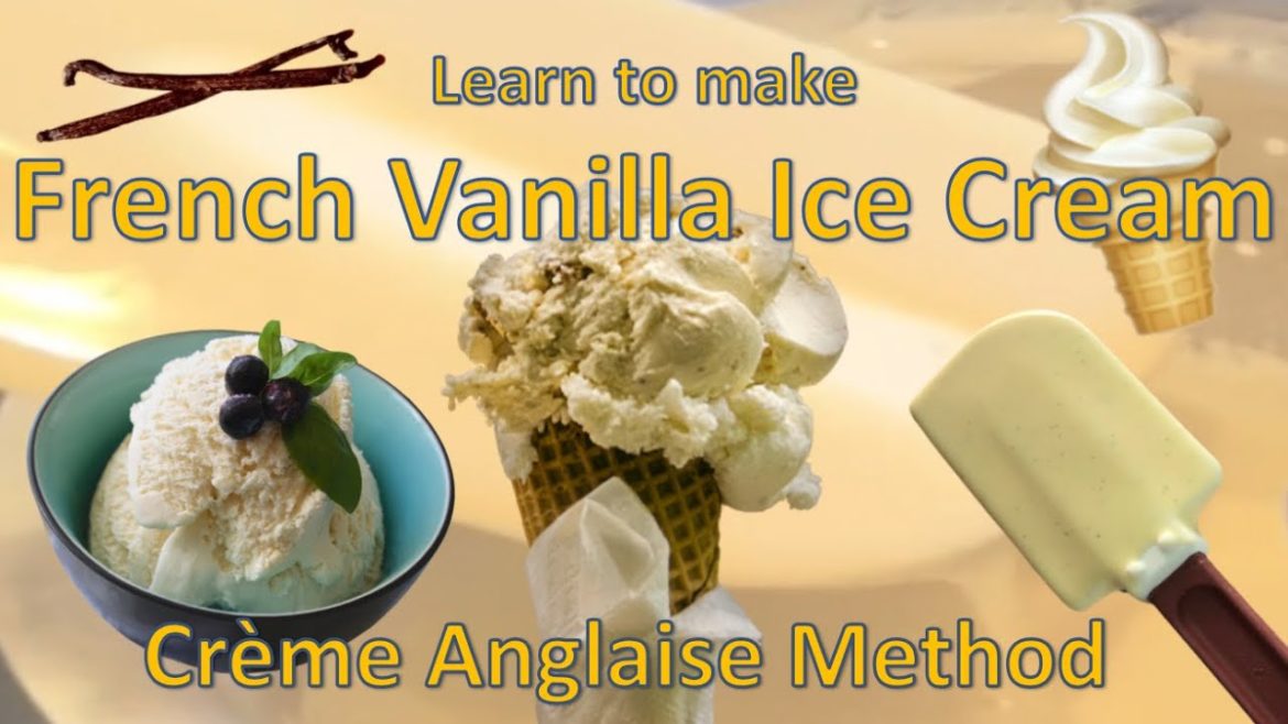 Basic Baking French Vanilla Ice Cream Creme Anglaise Method Book