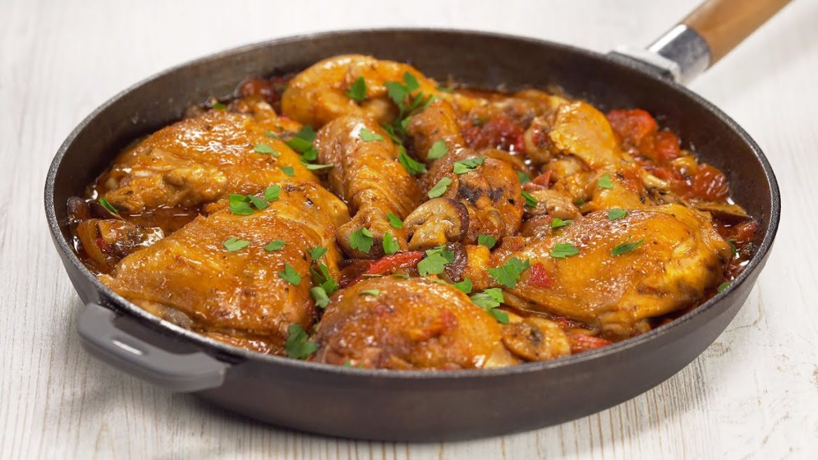 Italian CHICKEN CACCIATORE | Book Recipes